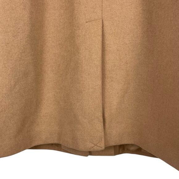 Gap Oversized Longline Wool Blend Coat Button Front Camel Tan Size XXL - Picture 9 of 12